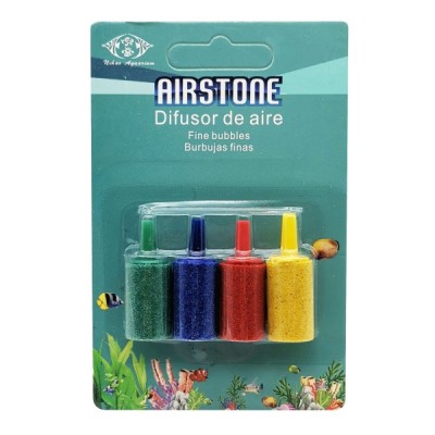 ΑΕΡΟΠΕΤΡΑ ΕΝΥΔΡΕΙΟΥ AIR STONE 4TMX ΧΡΩΜΑΤΙΣΤΗ 4CM X Ø 1.5CM